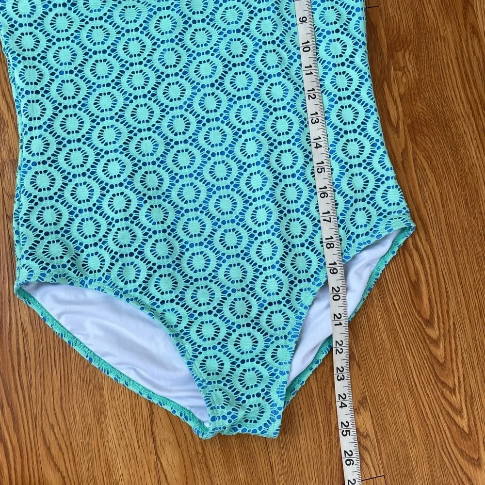 Andy & Evan Aqua Geometric Kids Swimwear